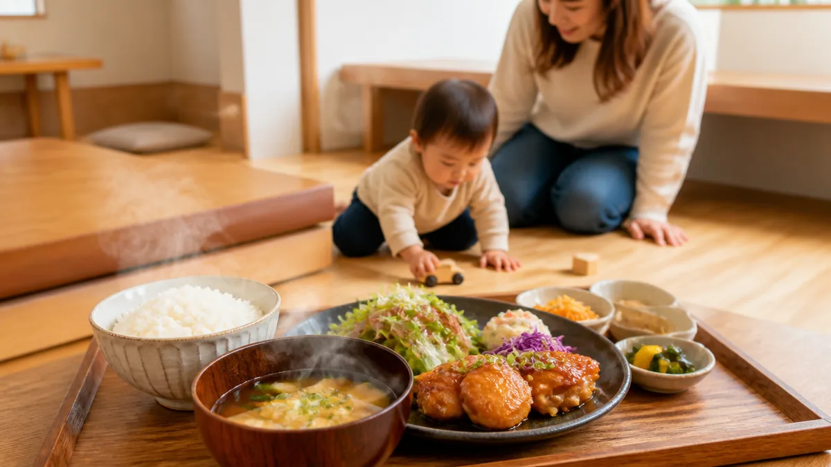 ハイハイ期と2歳児は、床に下ろせる店を選ぶと空気が変わるの解説画像