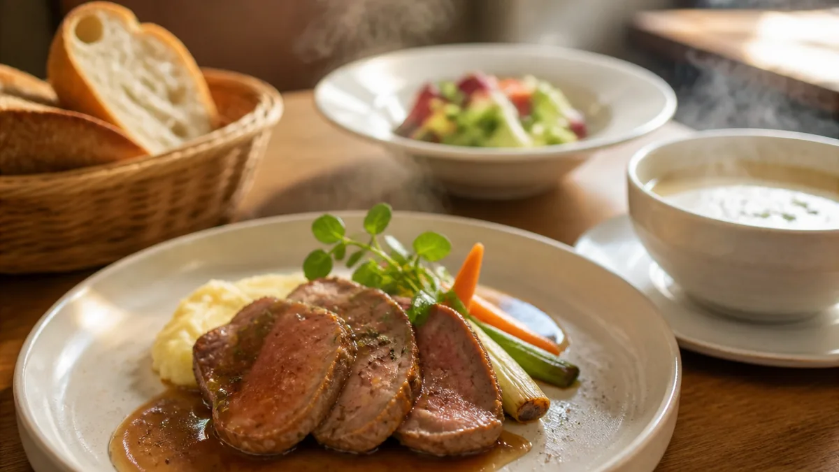 駅から3分でも見つけにくい、ビル1階の小さなフランス料理店の解説画像