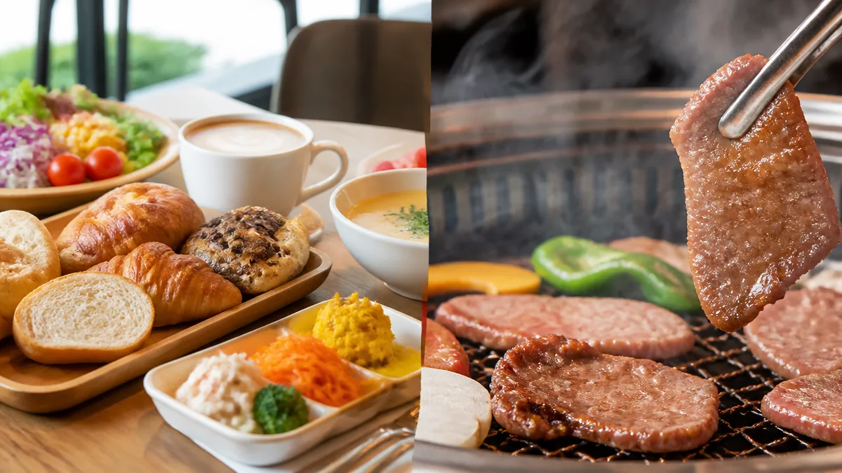 高槻のランチ食べ放題は「駅前ビュッフェ型」と「郊外グリル型」に分かれるの解説画像
