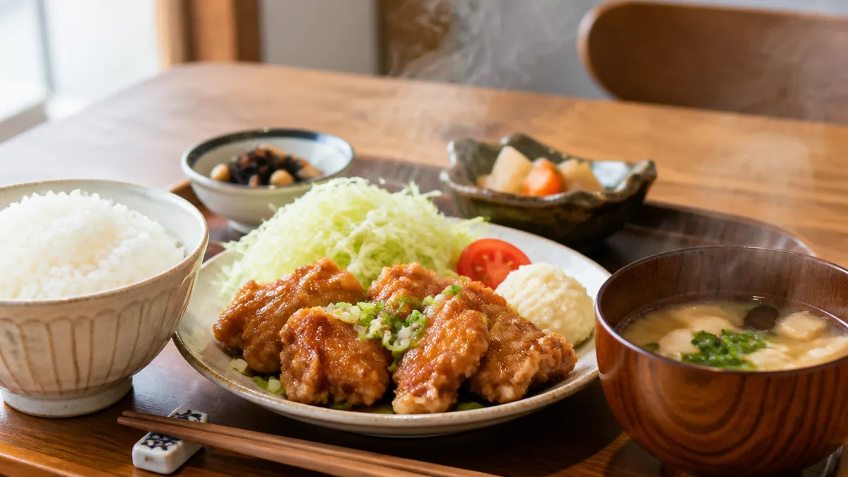 ご飯をしっかり食べたい日に頼れる定食屋の解説画像