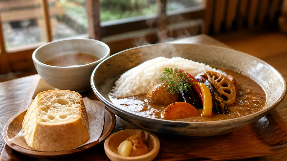 築300年の古民家でグルテンフリーのカレーを|市右衛門 カリー・ブラウンの解説画像