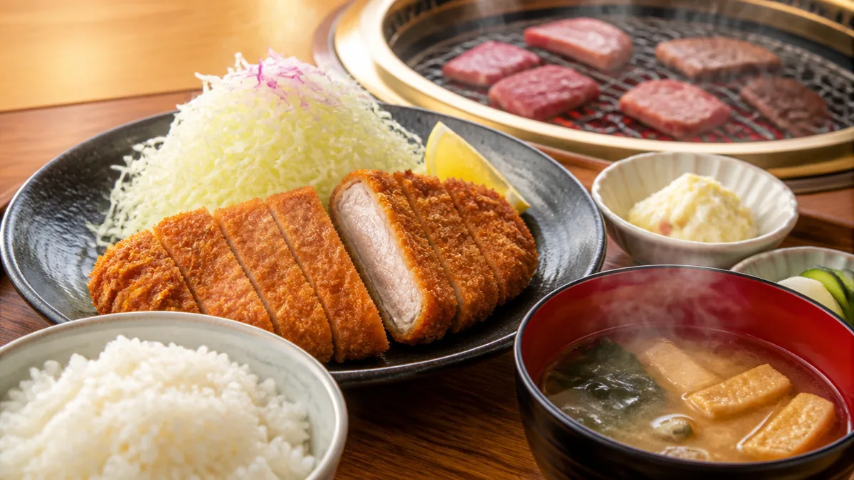 がっつり食べたい日は、とんかつと8月開店の焼肉が受け止めるの解説画像