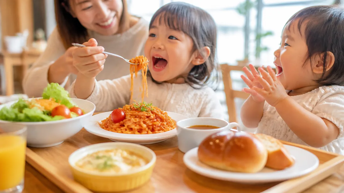 江坂のランチで子連れの財布が助かるのは、キッズメニューが強い3軒の解説画像