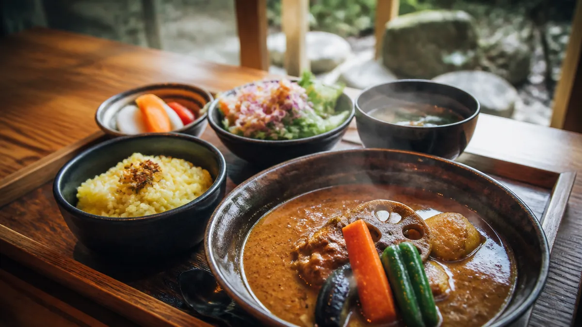 築300年の古民家でスパイスを食べる|市右衛門 カリー・ブラウンの解説画像