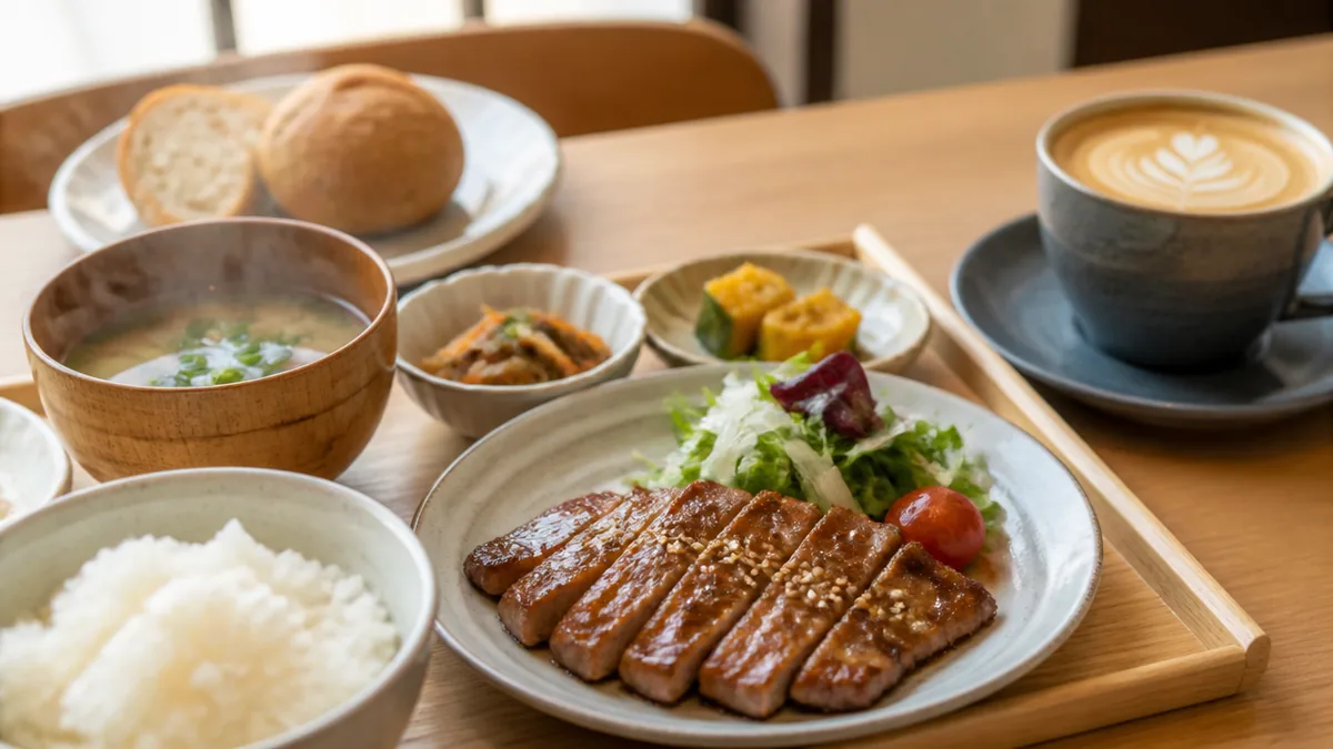 箕面船場阪大前駅の周りは、コーヒーと肉が強いの解説画像