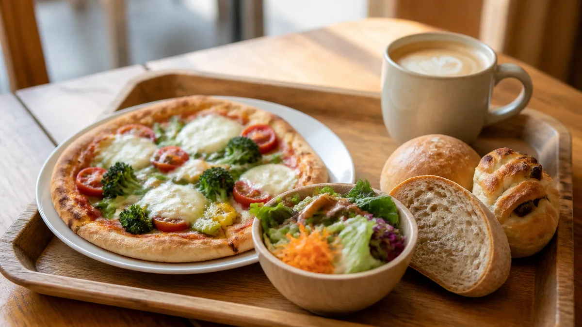 ピザと自家製パンで昼を過ごすなら|taruri cafeの解説画像