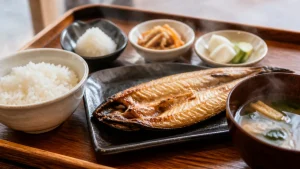 炭火焼干物定食しんぱち食堂 なんば南海通り店は朝7時から23時｜580円の朝定食を軸に選ぶのアイキャッチ画像