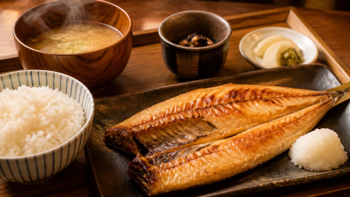 炭火焼干物定食しんぱち食堂 なんば南海通り店はどんな店かの解説画像