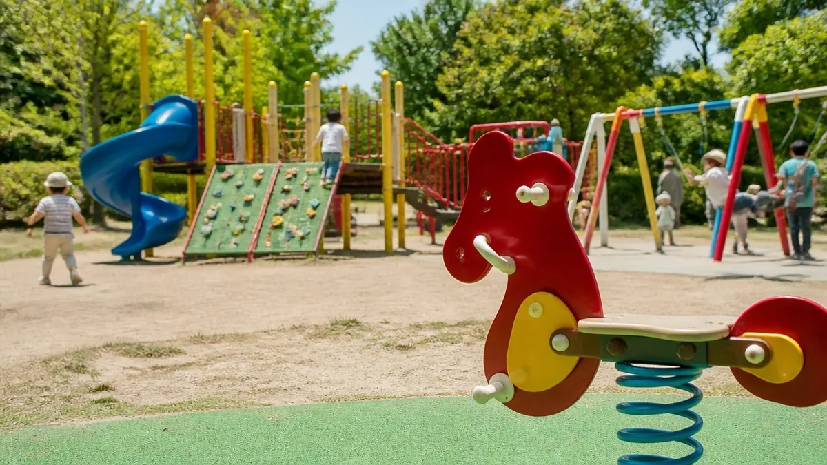 上の池公園の遊具は年齢で分けて考えると失敗しないの解説画像