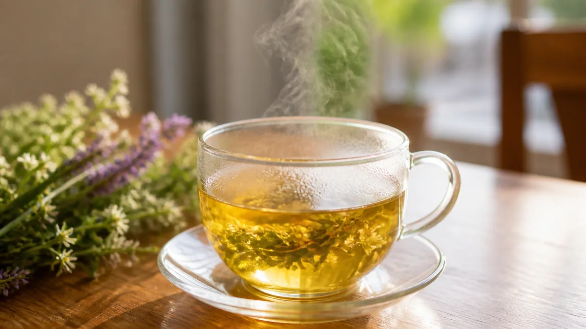ドリンクは8種類のハーブティーが主役｜オーガニック志向の一杯を選ぶの解説画像