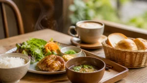 高槻のカフェでゆっくりしたい日に｜朝6:30から23:30まで長居しやすい10軒を時間帯で選ぶのアイキャッチ画像