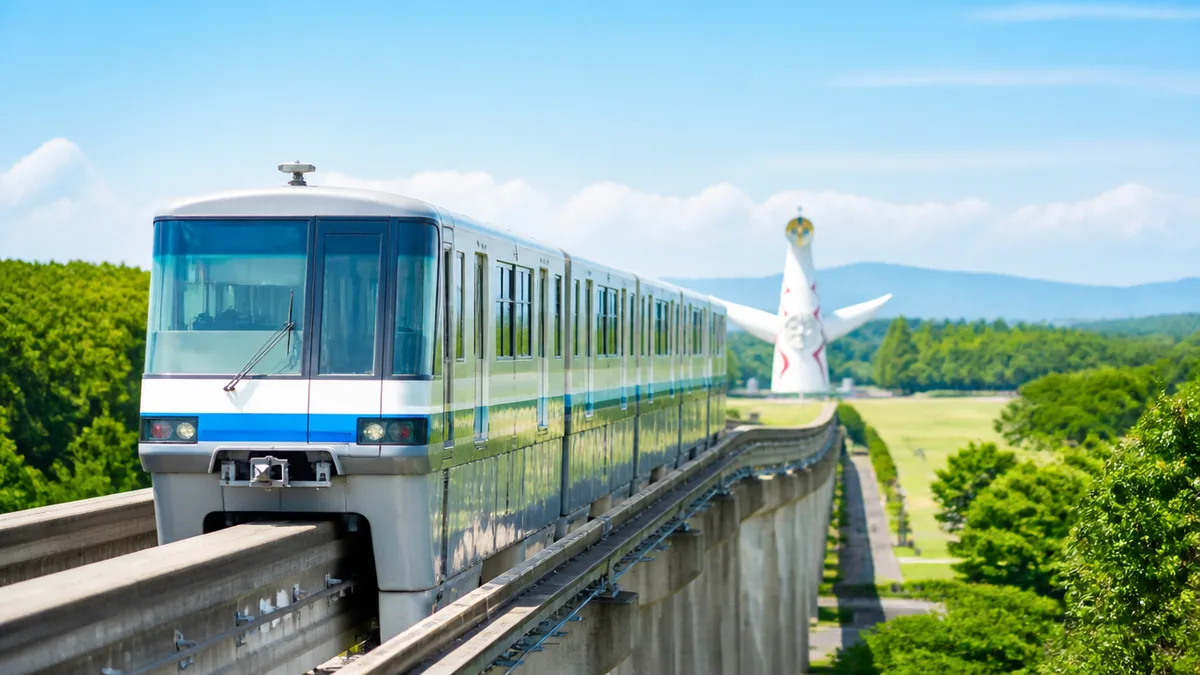万博記念公園の行き方は電車が軸｜最寄り駅は大阪モノレールの2駅の解説画像