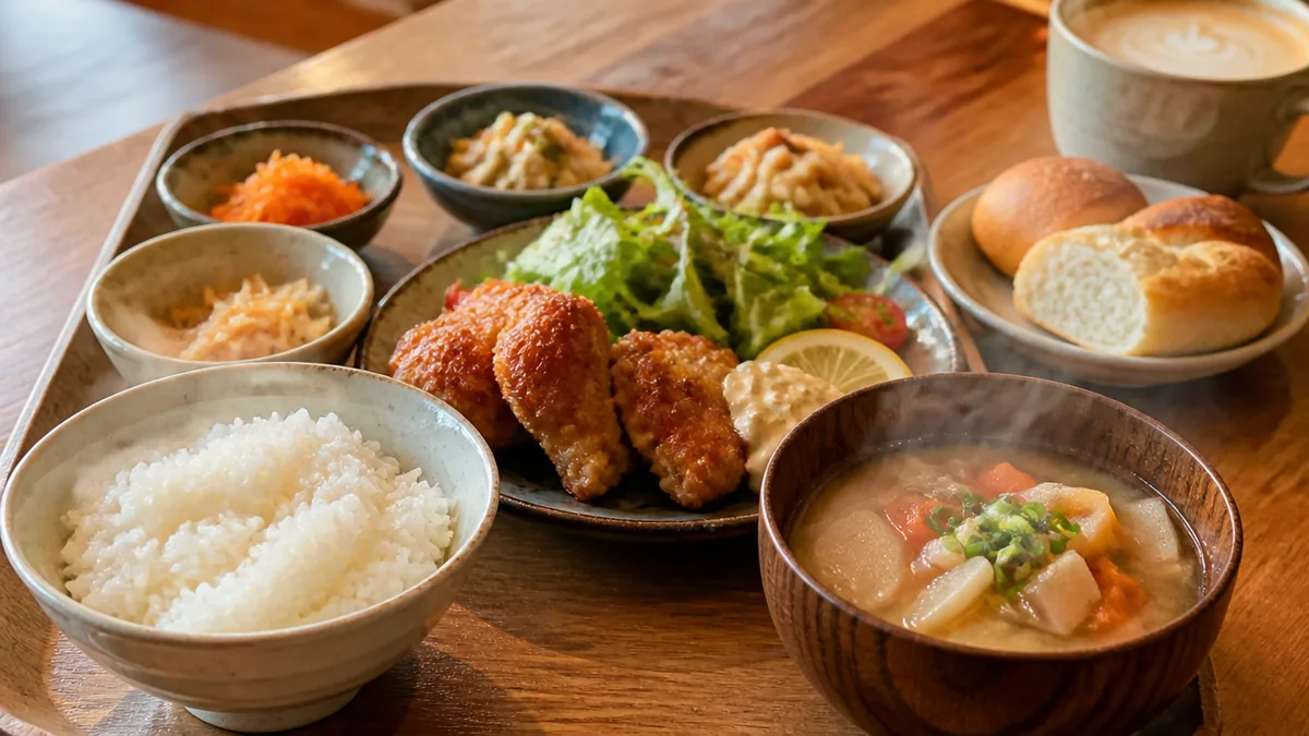 わびすけのランチメニューは800円の定食が主役の解説画像