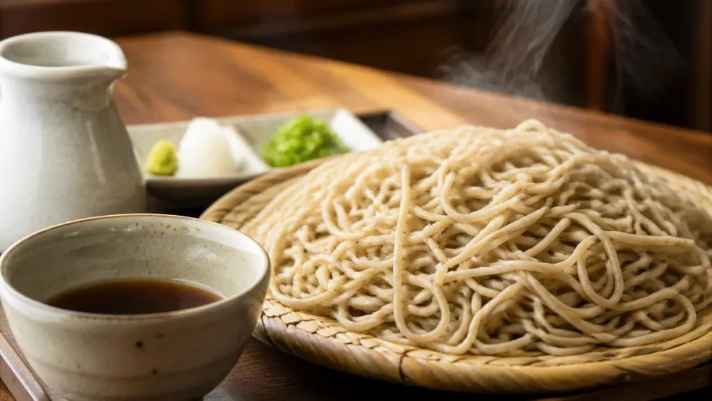 そば道 裏なんば店は昼と夜で顔が変わる｜平日1,050円のセットとつけ汁10種以上のアイキャッチ画像