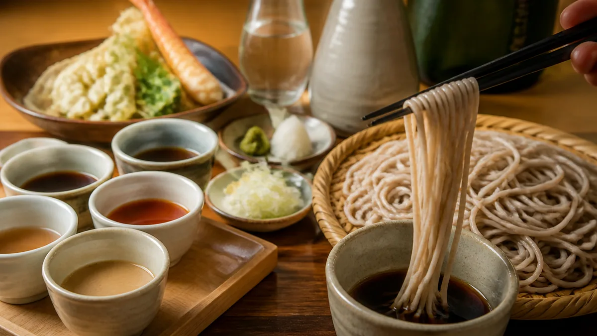 そば道 裏なんばはどんな店?蕎麦と日本酒が同じ卓に並ぶ理由の解説画像