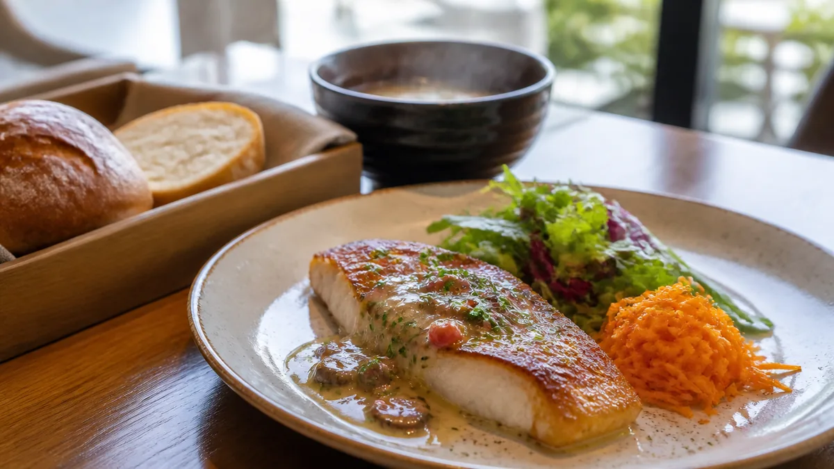 路地裏のブラッスリーで食べる昼のフレンチはどんな体験？の解説画像