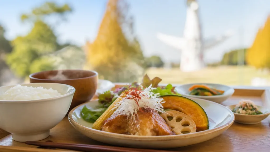 万博記念公園ランチはゲートの内と外で選ぶ｜500円のたこ焼きから薪窯ピッツァまで8軒のアイキャッチ画像