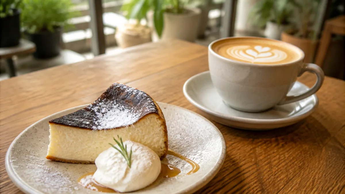 パスタのあとに頼みたいスイーツとコーヒーは？の解説画像