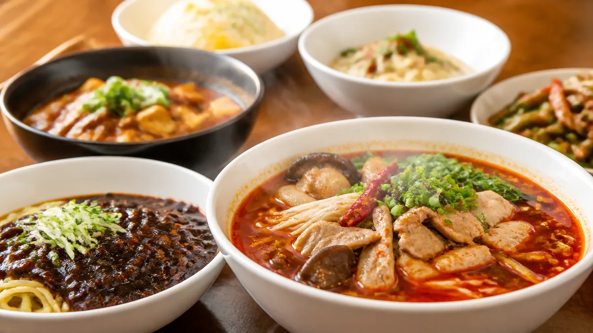 麺とご飯もの9品を価格順に比べると？の解説画像