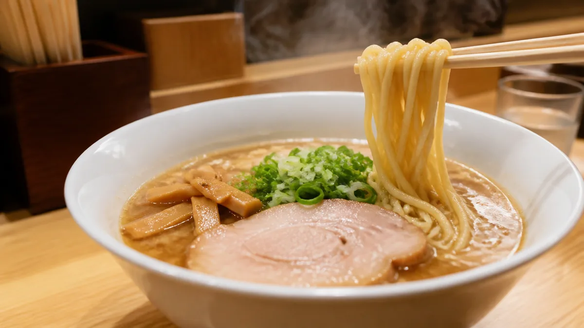 カウンター7席の中華そばは並ぶ価値がある？麺屋 丈六 なんば店の解説画像