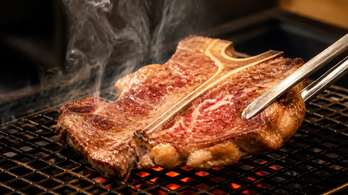 名物のTボーンとトマホークは普通の焼肉と何が違う？の解説画像
