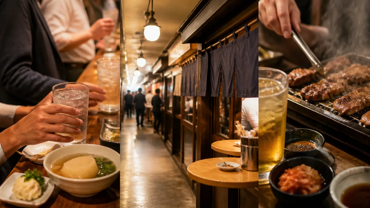 梅田の立ち飲みは「3つのエリア」で性格がまったく違うの解説画像