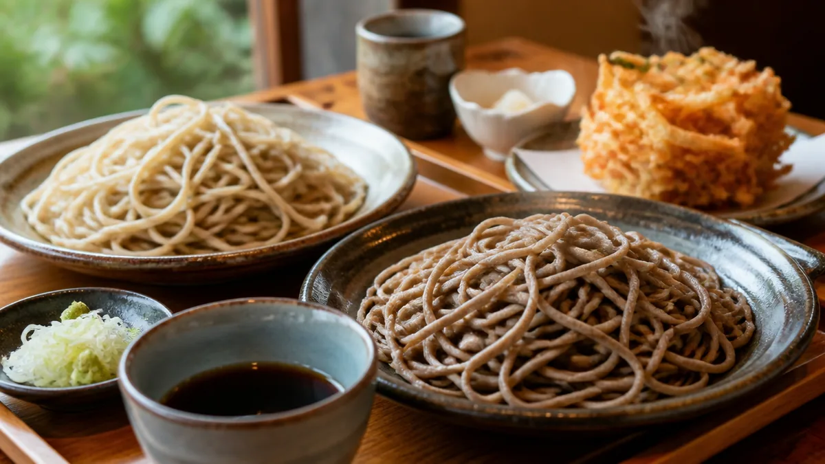 そば玄生はどんな店？池田の山すそで黒と白の十割そばを打つ一軒の解説画像