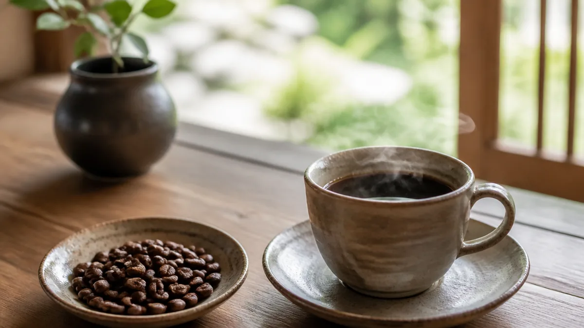 コーヒーを主役にしたい日は、和のたたずまいの一軒への解説画像