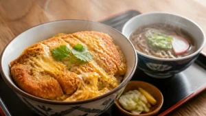 民芸そば処 一花は石橋阪大前駅81m｜丼にミニそばが付く850円かつ丼と現金のみの注意点のアイキャッチ画像