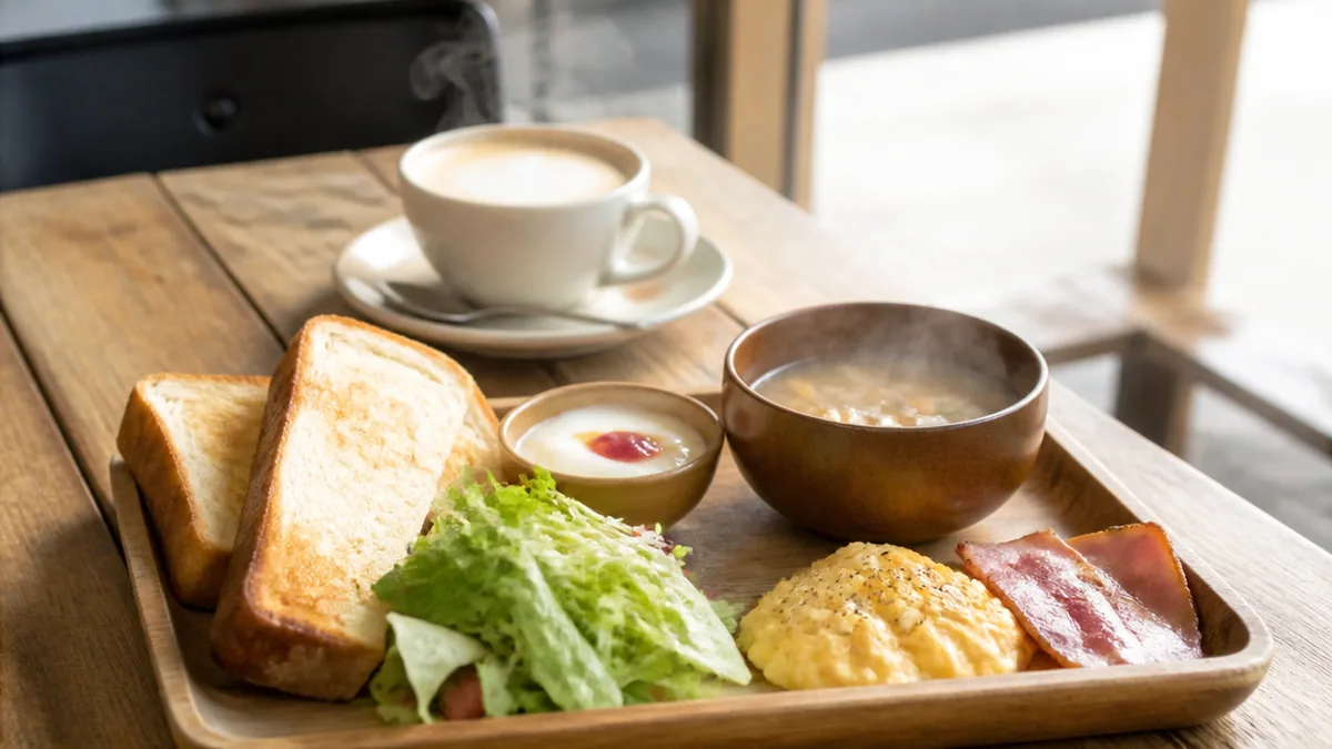 平日の朝はBREAKFASTメニューがある｜何時まで頼める？の解説画像