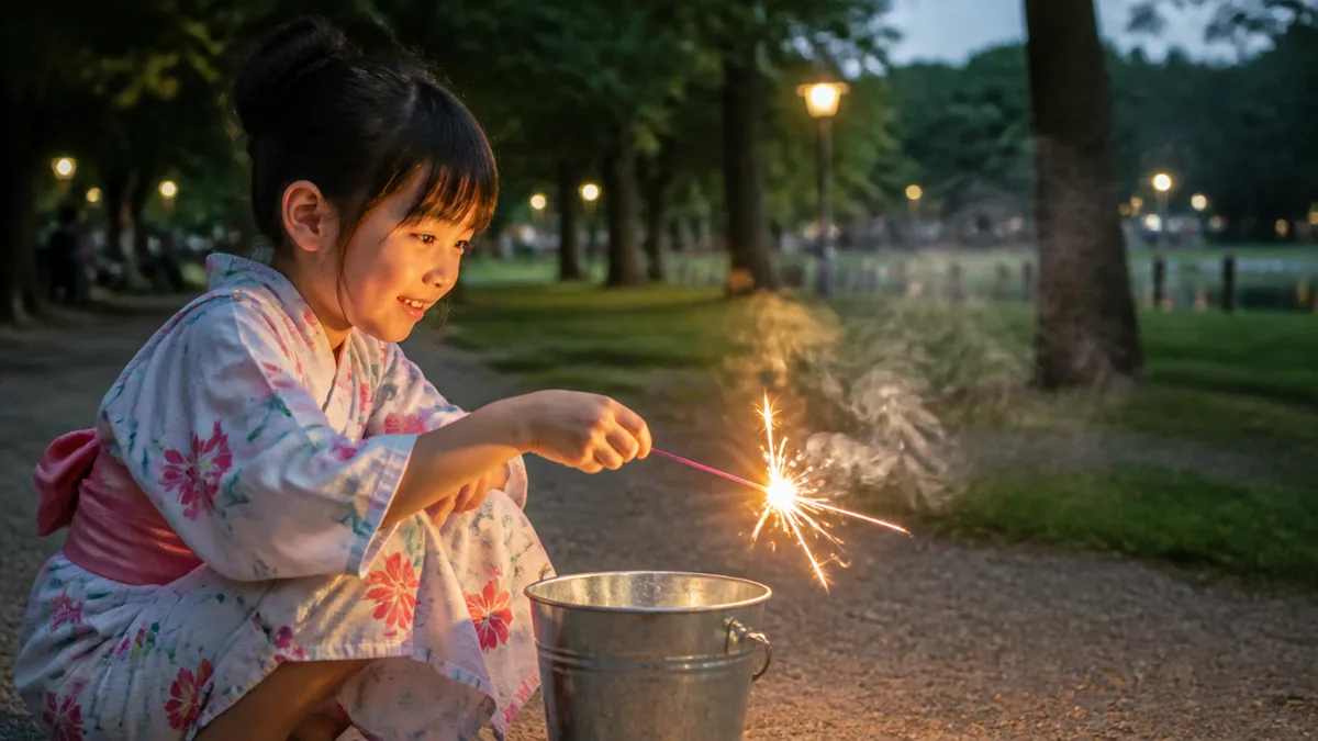北摂で手持ち花火できる場所はここ|具体的な公園3か所の解説画像