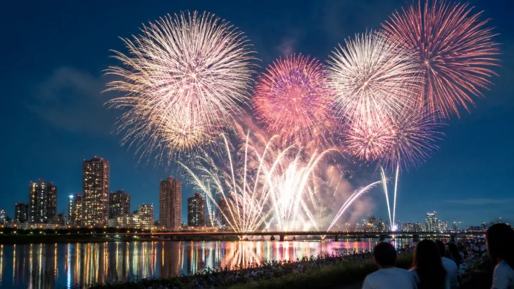 淀川花火大会の穴場は梅田側NG｜2026年10月17日に帰りも楽な4スポットを距離で比較のアイキャッチ画像