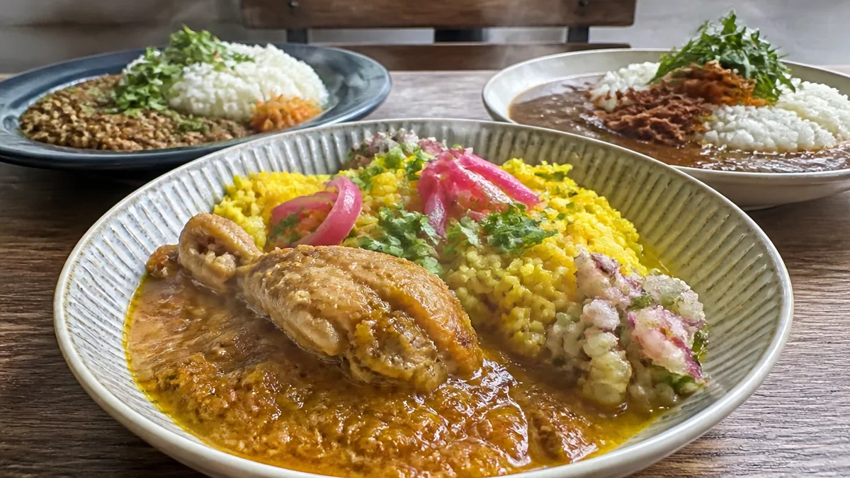 レベルカレーと百薫香辛食堂、南本町3丁目のスパイス2軒はどう選ぶ？の解説画像