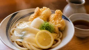 おうどん ゆ かわは池田駅徒歩5分の12席うどん店｜1,780円のゆかわぶっかけと行列の読み方のアイキャッチ画像