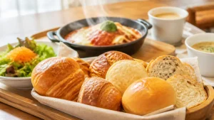 北摂のランチでパン食べ放題なら8軒｜14席の駅前カフェから駐車35台のパスタ店までのアイキャッチ画像